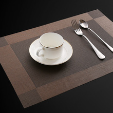 家用耐热餐具垫子pvc防水防烫隔热垫欧式餐桌西餐垫防污易清洁桌