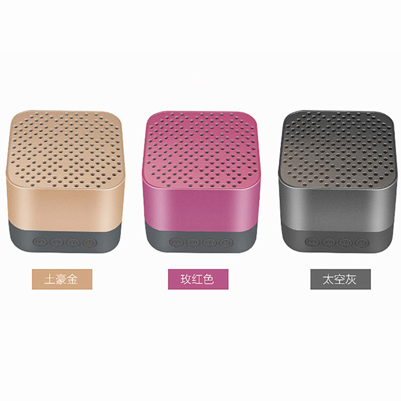 外贸新款i泳池浴室防水音响5级防水蓝牙音箱方形小型迷你插卡音箱