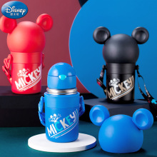 Disney/迪士尼保温杯316不锈钢立体米奇头3d创意儿童杯子300ml