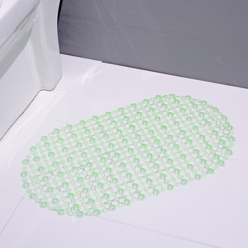 Bathroom Non-Slip Mat Carpet Bath Shower Room Floor Mat Bathroom Bathroom Waterproof Plastic Floor Mat with Suction Cup