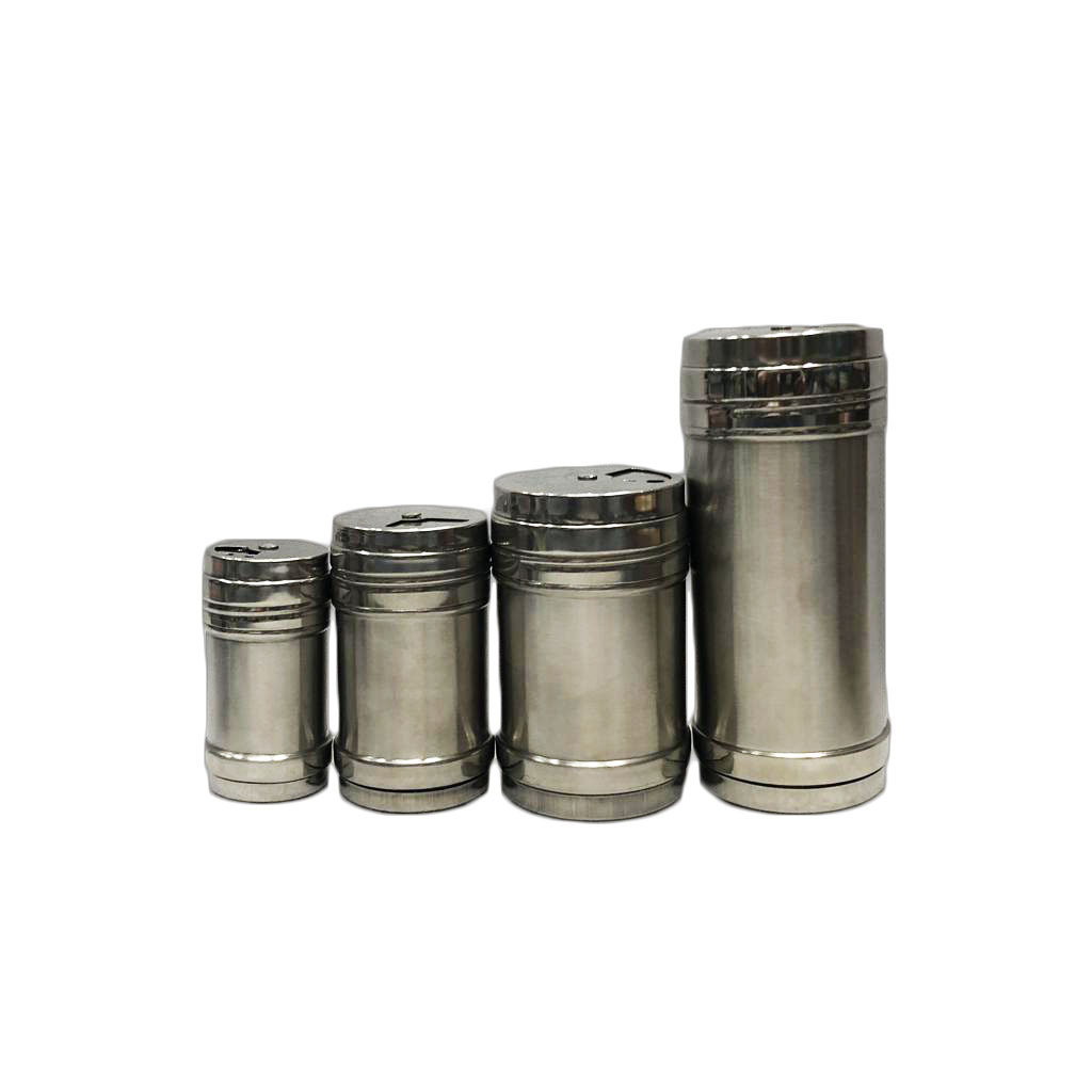 stainless steel spice jar wholesale different aperture bbq seasoning bottle multi-purpose metal toothpick tin rs-8609