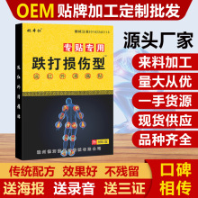 颈肩腰痛跌打损伤型医用冷敷贴各类膏药贴油剂喷剂来料