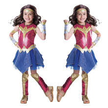 儿童神奇女侠表演服装Cosplay服装Wonder Woman神力女超人衣服