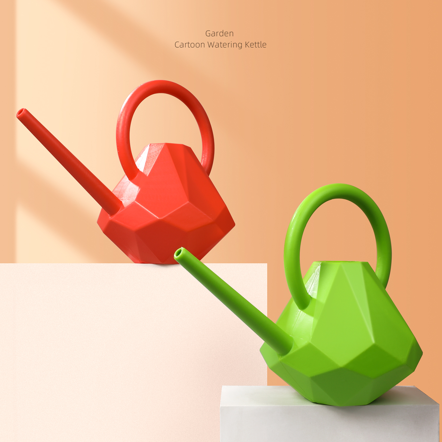 新款长嘴浇花壶家用室内浇花钻石创意浇水壶设计感园艺养花洒水壶