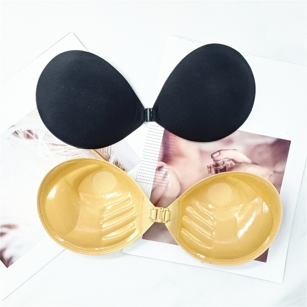 硅胶隐形文胸胸贴女婚纱用聚拢小胸加厚上托乳贴内衣大胸平胸薄款