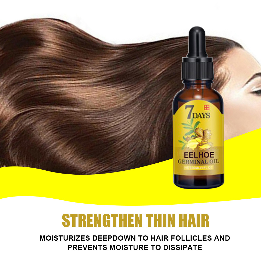 Eelhoe Ginger Hair Density Hair Lotion Hair Care Hair Improvement Hair Care Moisturizing Anti-Drop Nutrient Solution