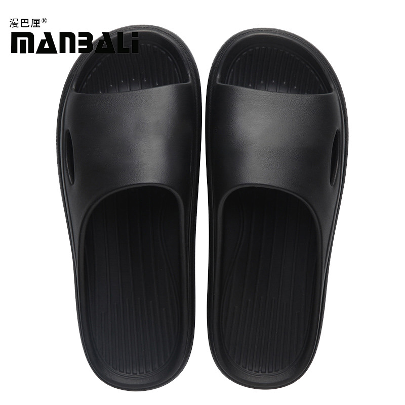 Wholesale in Stock Household Thickened Slippers Women's Summer Indoor Home Hotel Sandals Bathroom Bath Soft Bottom Slippers Men