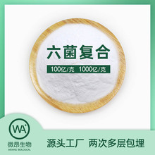 厂家六菌复合益生菌粉 冻干乳酸菌粉食品级益生菌原料 包埋乳酸菌