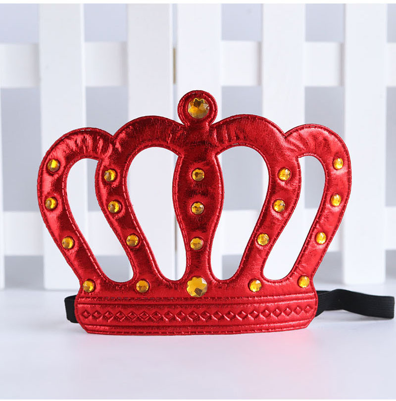 King Crown Halloween Children Birthday Arrangement Props Golden Cloth Crown Hat Headdress Party Supplies Wholesale