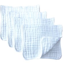 Muslin Burp Cloths 100% Cotton Hand Washcloths 6 Layers