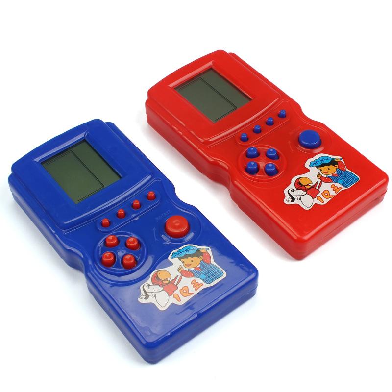 80后怀旧俄罗斯方块游戏机坦克大战大屏掌老式儿童款小型掌机批发