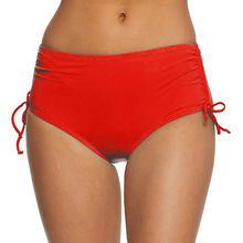 2024年女士泳裤欧美大码时尚保守两侧抽绳各种比基尼多色性感沙滩