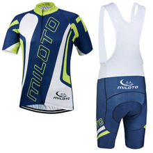 MILOTO蓝剑短袖背带套装/骑行服工厂批发/PRo cycling jersey