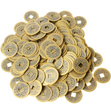 黄铜2.3厘米铜钱五帝钱六帝钱铜钱十帝铜币工艺品仿古钱币
