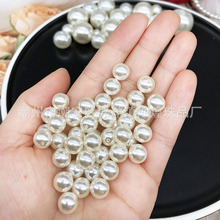 3-30mm仿珍珠abs直孔高亮水磨塑料散珠diy服饰配件婚庆假珍珠串珠