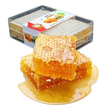 俄罗斯风味蜂蜜蜂巢蜜 蜂窝土蜂蜜老蜂巢蜂巢百花新椴树蜂蜜
