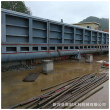 厂家供应 钢坝闸门 液压闸门 翻板闸门 拦水坝 景观坝现货