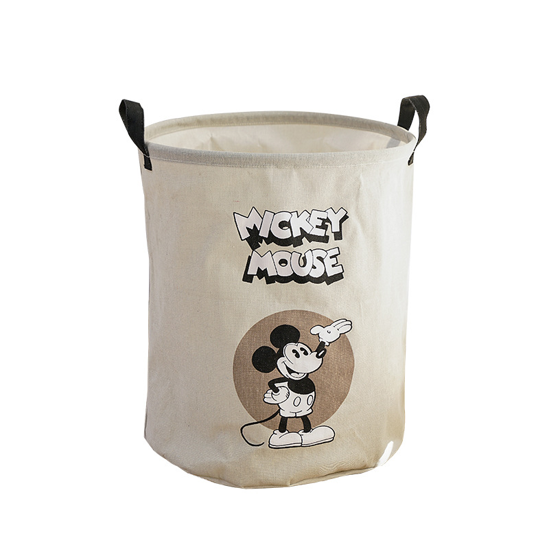 Disney Fabric Laundry Basket Dirty Clothes Storage Basket Clothes Basket Toy Folding Household Laundry Baskets