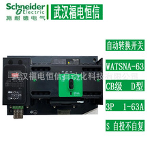 原装Schneider双电源自动转换开关WATSNA-63/63 3PCBS/IC65N D型