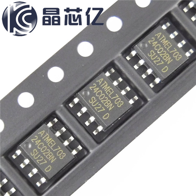 at24c02bn 24c02bn sop8贴片 存储器芯片 全新现货