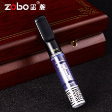 ZOBO正牌烟嘴过滤器男士简约循环型可清洗微孔过滤嘴粗支香烟滤嘴