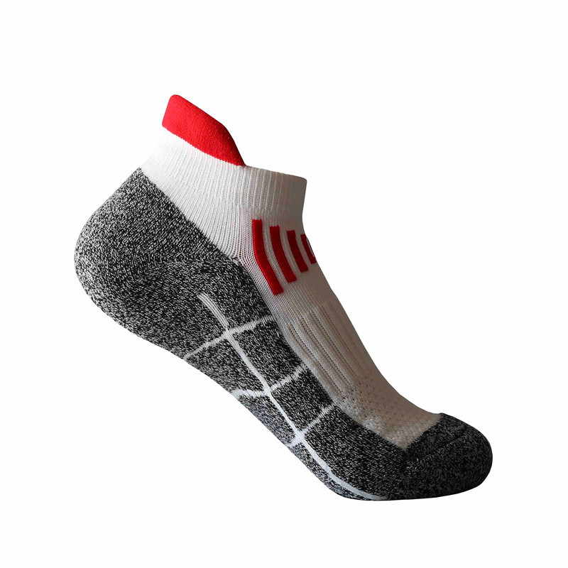 Factory Wholesale Athletic Socks Women's Towel Bottom Socks Anti-Friction Color Matching Mesh Breathable Socks for Running Outdoor Socks