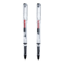 直液式子弹针管头中性走珠笔可替换钢笔墨囊学生用水性签字宝珠笔