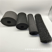 自动化贴标海绵管 18*50*239mm 黑色高密泡绵管 耐磨损加韧聚氨酯