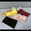 the republic of korea knitting overlapping Hair band Solid Concise daily Sporty Elastic Headband High elasticity Broadside Hair hoop Card issuance the republic of korea knitting overlapping Hair band Solid Concise daily Sporty Elastic Headband High elasticity Broadside Hair hoop Card issuance