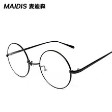 杰特3068金属圆形复古镜框 琳达原宿男女款 平光眼镜新产品