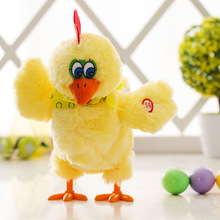 会下蛋的鸡公仔会动的母鸡下蛋鸡疯狂鸡唱歌跳舞电动毛绒儿童玩具