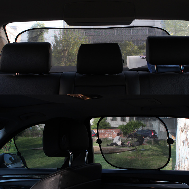 Car Sunshade Thermal Insulation Curtain Front Windshield Car Sun Block Tinted Shade Window Sun Block Front Windscreen