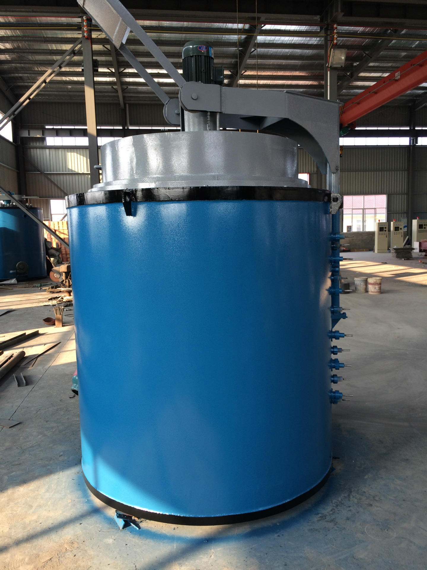 厂家制造各种工业电炉工业炉热处理设备 井式回火炉