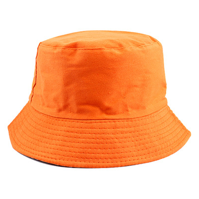 Stall Supply Cheap Bucket Hat Advertising Cap Customized Bucket Hat Flat Top Sunshade Sun Protection Hat Traveling-Cap Wholesale