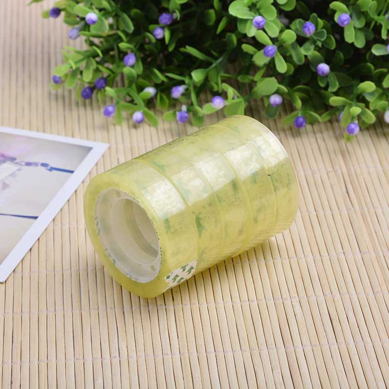 5 pcs transparent small tape office supplies small tape 2 yuan store supply factory wholesale office supplies glue