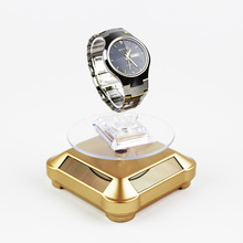 watch手表太阳能旋转智能手表座箱手表展示架手表托架表盒展架