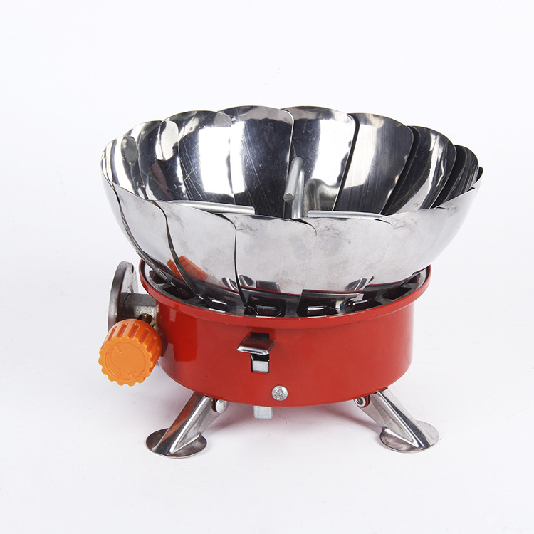 super windproof energy-saving outdoor commercial household infrared gas stove windproof stove lotus furnace