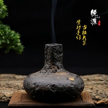 紫砂盘香炉 可定紫砂原泥手工制4h香薰炉 香道会所茶宠焚香炉