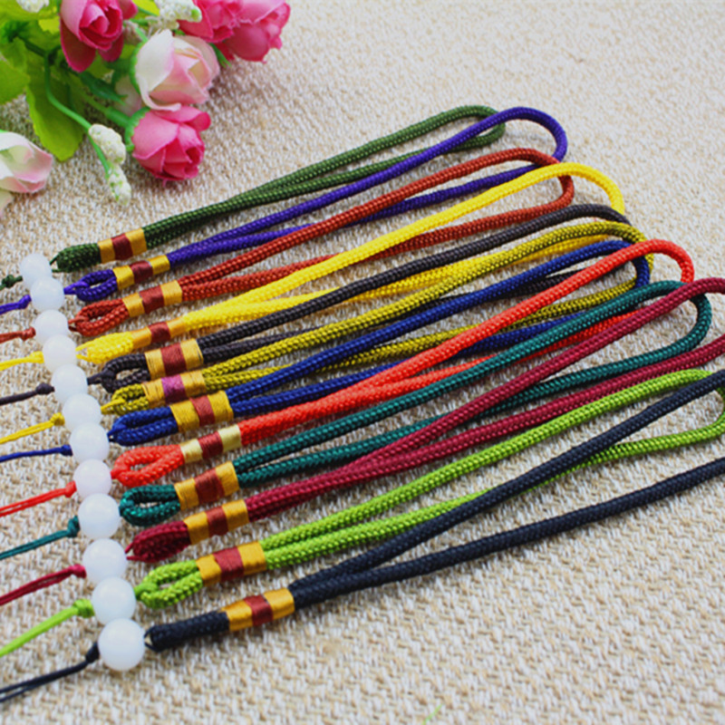 Round Beads Hand Toy String Multicolor Factory Direct Sales Plaything Rope Bodhi Seed Jade Bead Pieces Rope DIY Accessories Antique Ornament