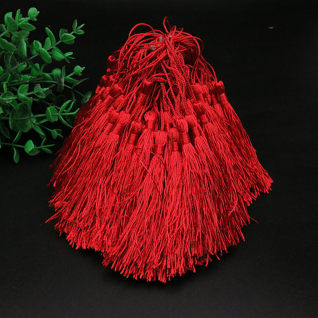 小号红色流苏吊穗 请柬书签抱枕喜糖盒流苏穗配件diy手工流苏穗子