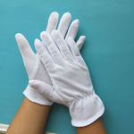 棉毛点塑手套 点塑礼仪手套 点胶作业手套 劳保防护 司机白手套