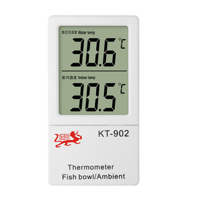 Kt902 Type Fish Tank inside and outside Dual Temperature Range-10 ℃-50 ℃ High Accuracy Dedicated Fish Tank Thermometer