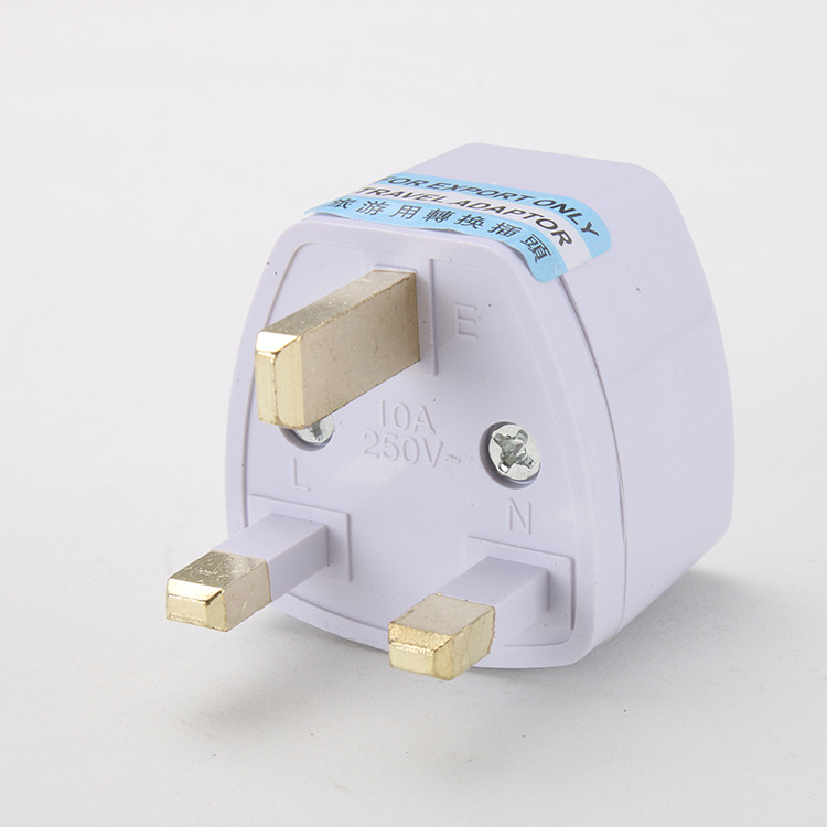 Cross-Border Supply British Standard Conversion Plug British Standard Converter British Hong Kong Singapore Malaysia Power Plug