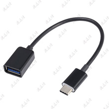 厂家批发USB3.1数据线 OTG平板连接线 type-c接口转USB母线