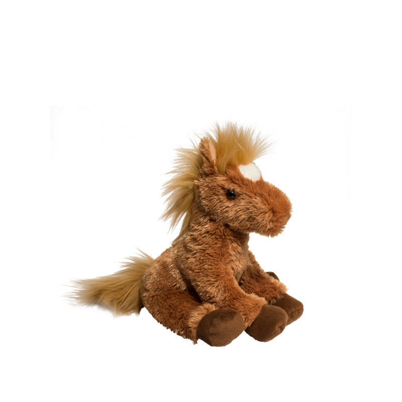 新款 创意毛绒玩具棕色小马公仔 时尚居家沙发摆件 选做 厂家直销