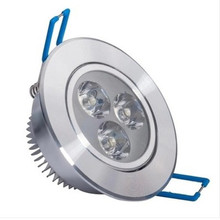 厂家批发热销一体化LED天花灯3瓦简约筒灯开孔6.5到8CM