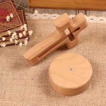 实木摆件木制亚马逊 十字架木质 摆件 情人节木制工艺品 雕刻 diy