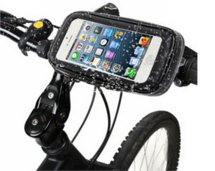 Bicycle Cellphone Holder Waterproof Universal Mountain Bike Mobile Phone Water-Proof Bag Mobile Phone Bag Waterproof Bracket