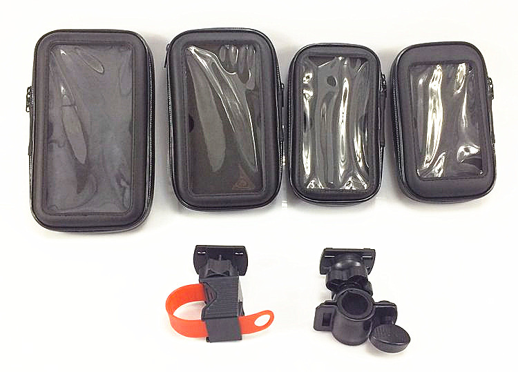 Bicycle Cellphone Holder Waterproof Universal Mountain Bike Mobile Phone Water-Proof Bag Mobile Phone Bag Waterproof Bracket