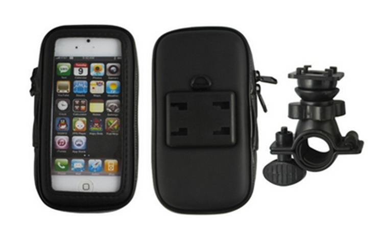 Bicycle Cellphone Holder Waterproof Universal Mountain Bike Mobile Phone Water-Proof Bag Mobile Phone Bag Waterproof Bracket